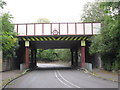 Railway bridge over Ten Acres Lane