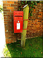 TL7452 : The Street George VI Postbox by Geographer