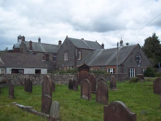 The Institute from Old Moffat Cemetery