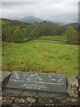 NY3402 : Memorial viewpoint, Skelwith Fold by Karl and Ali