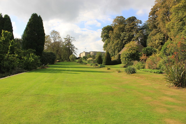 The Garden at Chirk Castle