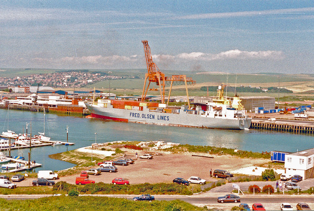 Newhaven Harbour, 1989