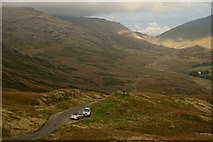 NY2301 : Hardknott Pass, Cumbria by Peter Trimming