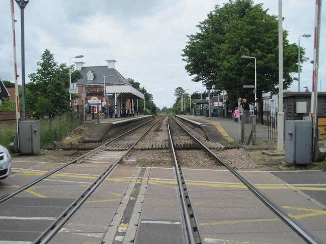 Elmswell railway station, Suffolk