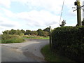 TL7248 : Footpath & entrance to Highfield Farm by Geographer