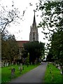 SU8586 : All Saints' church, Marlow by Bikeboy