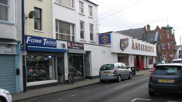 Shops on Main Street Portrush