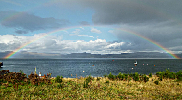 Port Glasgow rainbow