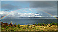 NS3174 : Port Glasgow rainbow by Thomas Nugent
