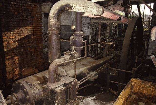 Backbarrow Ironworks - steam blowing engine