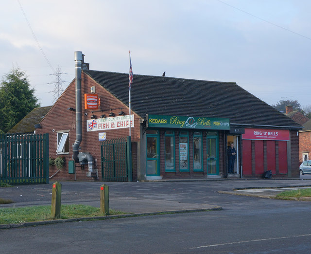 Ring O' Bells Fish Bar on Roughwood Road © Ian S Geograph Britain