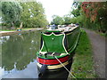 Narrow boats on the Paddington Arm of the Grand Union Canal