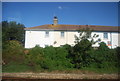 Terraced row by the railway