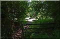 Public footpath about to enter Kidderminster Golf Course, Kidderminster