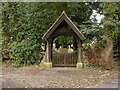 Lych gate, Clayworth cemetery