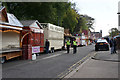 Food stalls at Hull Fair 2014