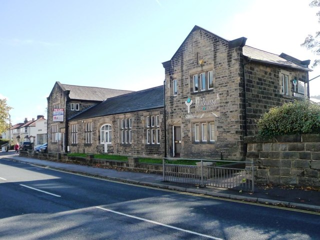 Ilkley's former Drill Hall, front elevation
