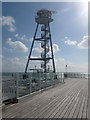 SZ0890 : Bournemouth: new zip-wire launch tower by Chris Downer