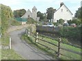 Path to the church of St Margaret of Antioch