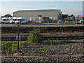 Network Rail depot west of Rugby station