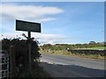 Ballynoe Road at the entrance to the path leading to the Stone Circle