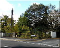 Electricity substation in Andrews Close, Tondu