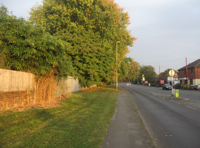 View along Hawley Road