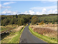 Minor road near Lochornie