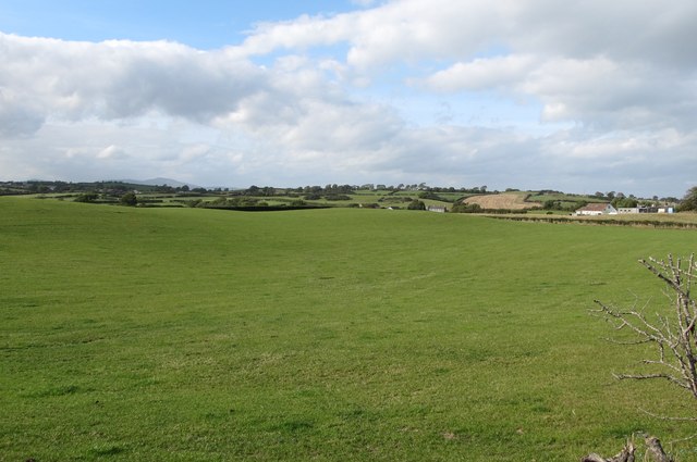 Farmland west of the Ballynoe Road © Eric Jones :: Geograph Ireland