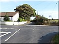 View east across Ballynoe Cross Roads