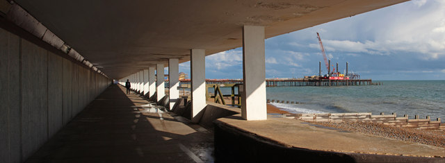 Bottle Alley and Hastings Pier