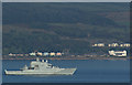 HMS Severn in the Firth of Clyde