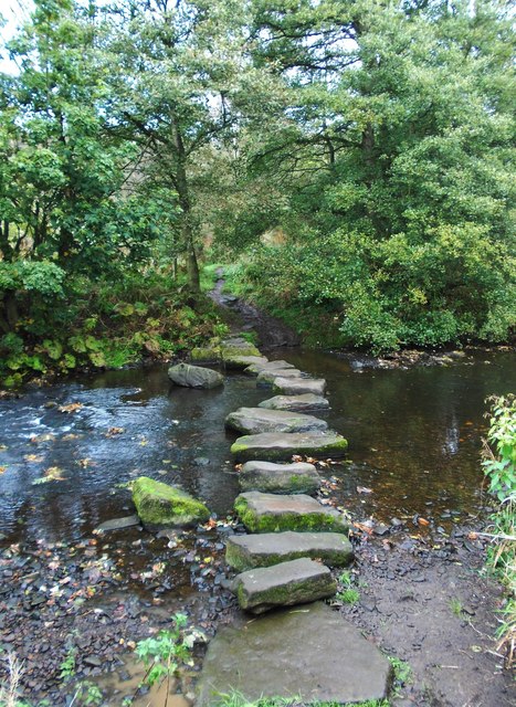 Stepping stones over the River Don