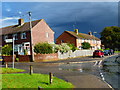 The bend on Woodgreen Avenue at the junction with Harestock Road