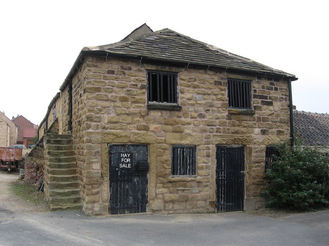 Barnburgh - farm buildings to NE of village hall