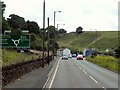 Barmoor Clough, A6 approaching A623 Roundabout