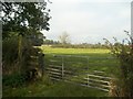 Footpath Entrance near Trusley