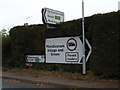 Roadsigns on Saxon Street