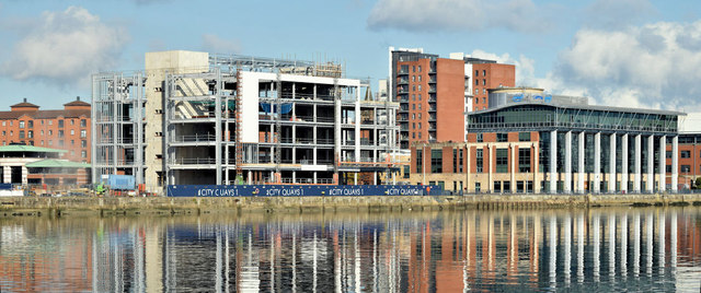 CQ1, City Quays, Belfast - October... © Albert Bridge :: Geograph ...