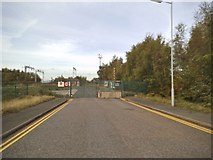 SO9298 : Qualcast Road Gates by Gordon Griffiths