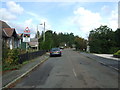 Approaching the level crossing on Bescar Lane