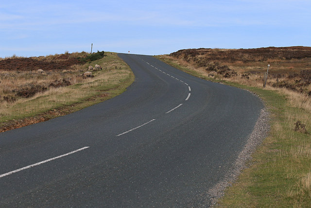 Road over Goathland Moor