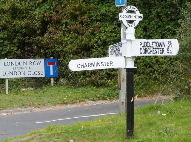 Old Dorset Finger Post Piddlehinton © Derek Voller Cc By Sa20 Geograph Britain And Ireland