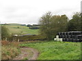 Bales and buildings at Middletoun