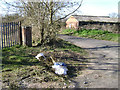 Flytipping by Headley Heath Lane