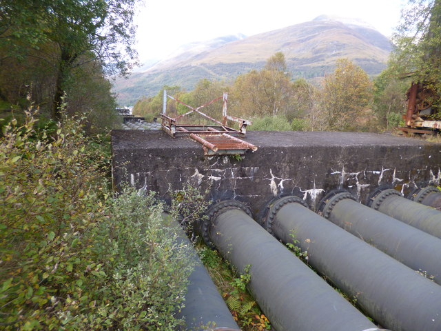Pipeline from the Blackwater reservoir