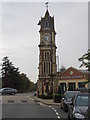 The Jubilee Clock Tower at Newmarket