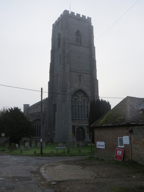 The Church of St Mary at Mildenhall