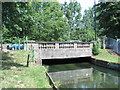 The Bullsmoor Lane bridge over the New River