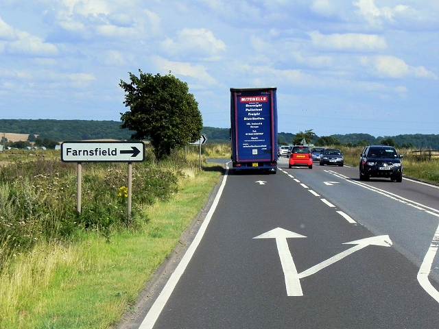 Lockwell Hill A617 © David Dixon Cc By Sa20 Geograph Britain And Ireland 2077